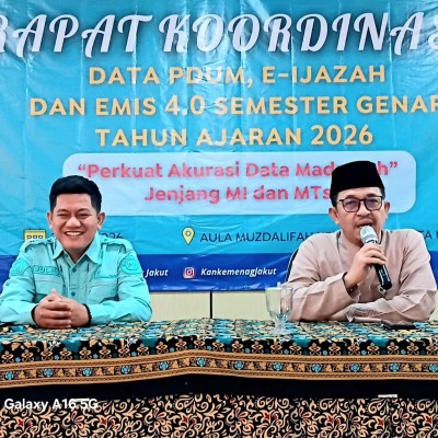 Kementerian Agama Jakarta Utara Gelar Rapat Koordinasi Data Madrasah