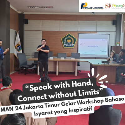 MAN 24 Jakarta Gelar Workshop Bahasa Isyarat