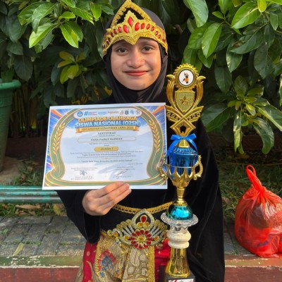 Siswi MIN 4 Jakarta Raih Juara 1 Pencak Silat Putri O2SN Kecamatan Kebayoran Lama
