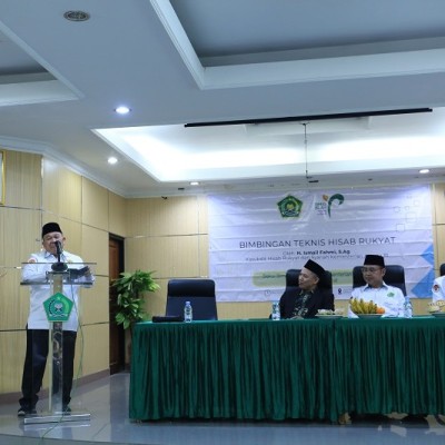 Kankemenag Jakarta Barat Gelar Bimbingan Teknis Hisab Rukyat