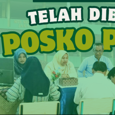 Posko PMBM MTsN 29 Jakarta Berikan Pelayanan Tertib dan Nyaman