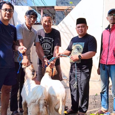 Tebar Berkah Iduladha, Kemenag Kepulauan Seribu Gelar Pemotongan Hewan Qurban