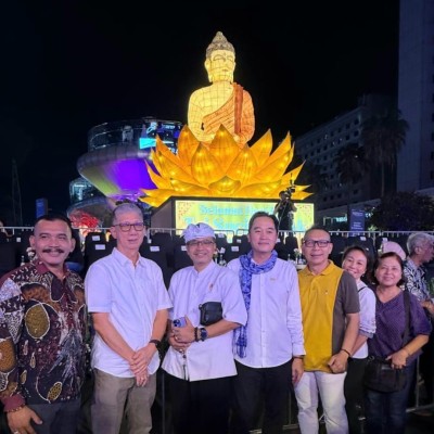 Festival Illumination of Jakarta : Glow of Peace, Semarak Peringatan Hari Waisak 2570 Buddhis Era Di Jantung Kota Jakarta
