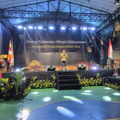 Sampaikan Sambutan Waisak, Penyelenggara Buddha Ajak Sekolah Dharma Suci Aktualisasikan Dharma Dan Esensi Ajaran Buddha