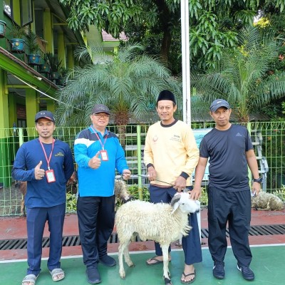 MTsN 3 Jakarta Laksanakan Penyembelihan Kurban, Tanamkan Nilai Kepedulian dan Keikhlasan