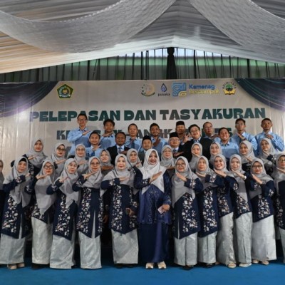 MTsN 2 Jakarta Selatan Lepas 236 Siswa Angkatan ke-56