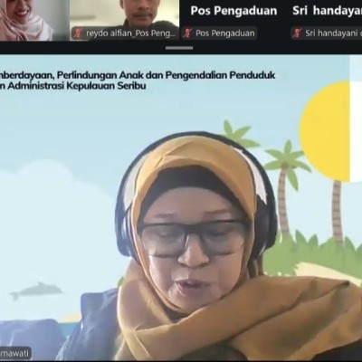 MIN 17 Kepulauan Seribu Ikuti Sosialisasi Pencegahan Kekerasan Anak Secara Daring