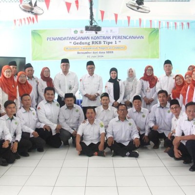 MTsN 23 Jakarta Segera Miliki Gedung Baru Tiga Lantai