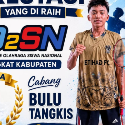 Banggakan Madrasah! Siswa MTsN 26 Kepulauan Seribu Juarai O2SN Bulutangkis Kabupaten