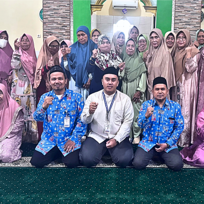 Tebar Salam, Perkuat Akhlak, dan Teladani Nabi Ibrahim, Penyuluh Agama Islam Hadir di Tengah Jamaah Pulau Tidung