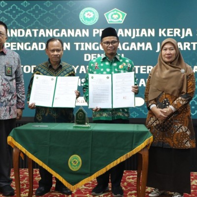 Kemenag DKI - PTA Jakarta Teken MoU Integrasi Data Nikah-Cerai