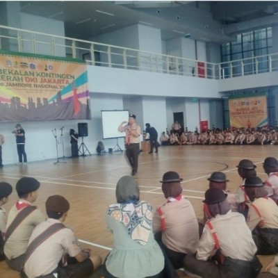 Siswa MTsN 26 Kepulauan Seribu Ikuti Pembekalan Kontingen DKI Jakarta Menuju Jambore Nasional XII