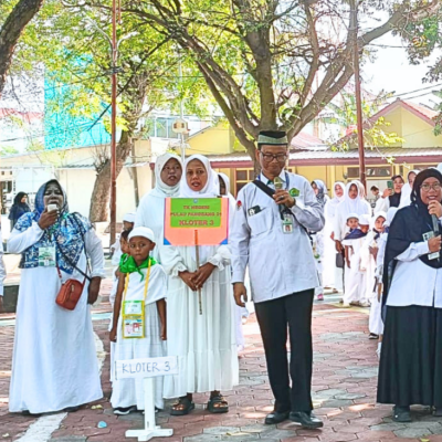 Penyuluh Agama Kemenag Kepulauan Seribu Bimbing Manasik Haji Siswa TK di Pulau Pramuka