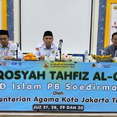 Kankemenag Jakarta Timur Dukung Penguatan Karakter Siswa melalui Uji Tahfizh Al-Qur’an di SD Islam PB Soedirman