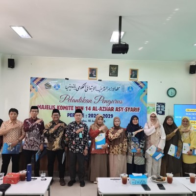 MIN 14 Al-Azhar Asy-Syarif Lantik Pengurus Majelis Komite Periode 2026–2029