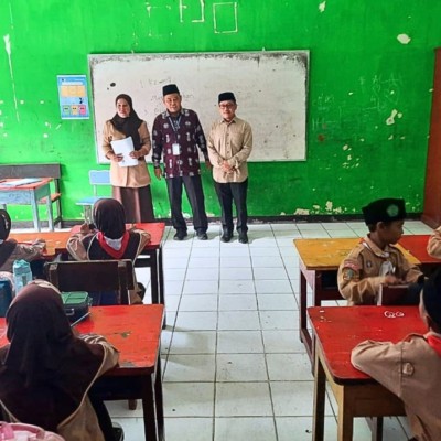 Kawal Mutu Pendidikan Madrasah, Kasi Pendis Monitoring ASAT di Pulau Kelapa