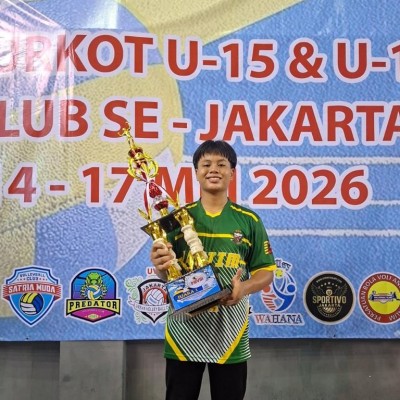 Siswa MTsN 29 Jakarta Raih Juara 1 Kejuaraan Voli Antar Club KU-15 Se-Jakarta Timur