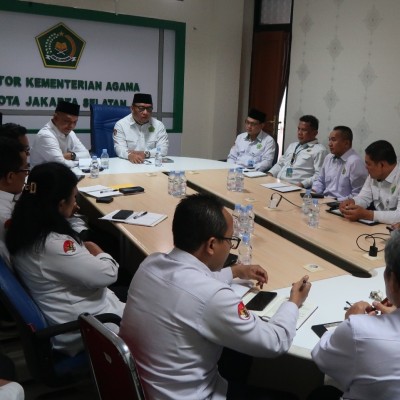 KanKemenag Jakarta Selatan Gelar Rapim Rutin Bahas Capaian Unit dan Pengembangan Program