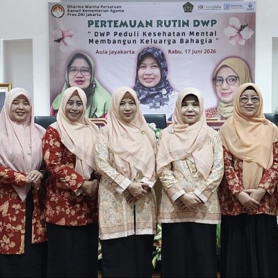 Ketua DWP Kankemenag Kota Jakarta Utara Sampaikan Ciri Perempuan Berdaya Dan Bangunan Ternyaman Untuk Keluarga