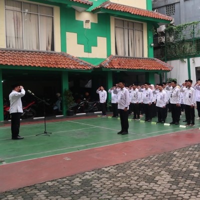 Apel Pagi Perkuat Disiplin dan Integritas ASN Kankemenag Jakarta Selatan