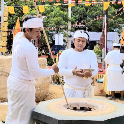 Pengecoran Rupang Buddha Nusantara Perkuat Nilai Spiritual dan Kebersamaan Umat