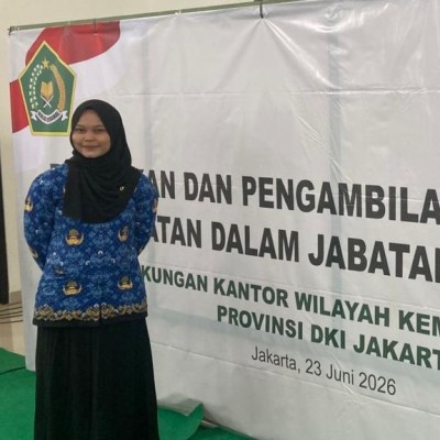 Guru MTsN 2 Jakarta Selatan Dilantik dalam Jabatan Fungsional PNS