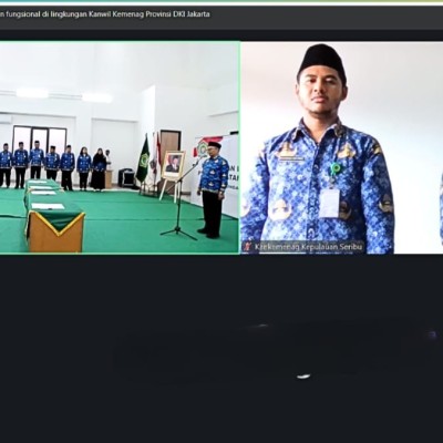 ASN Kankemenag Kepulauan Seribu Resmi Dilantik dalam JFT