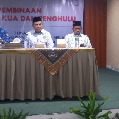Pembinaan KUA dan Penghulu Perkuat Implementasi Nilai BerAKHLAK