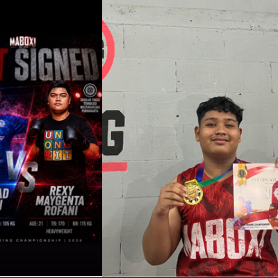Zhafran Harumkan MAN 6 Jakarta Timur di Ajang Boxing Nasional