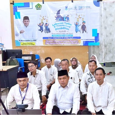Ikuti Lebaran Yatim Nasional, Kemenag Kepulauan Seribu Teguhkan Komitmen Kepedulian Sosial
