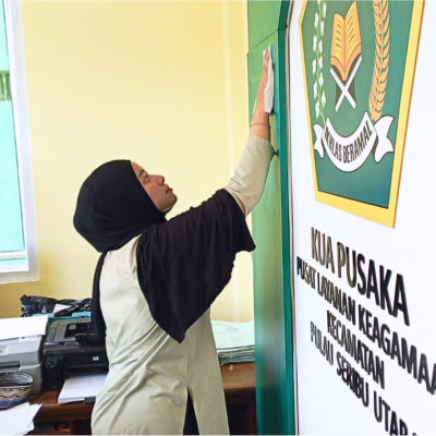 GEMAH ASRI Perkuat Budaya Kerja Bersih dan Ekoteologi di KUA Kepulauan Seribu Utara