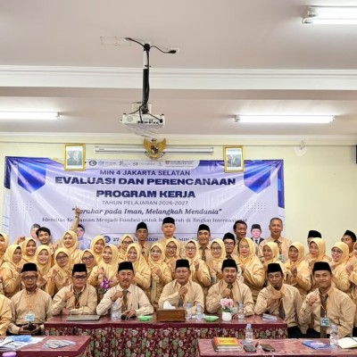 MIN 4 Jakarta Selatan Susun Langkah Strategis Melalui Rapat Kerja Tahun Pelajaran 2026/2027