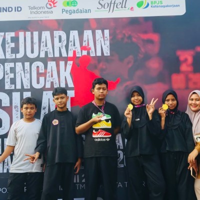 Lima Siswa MTsN 25 Jakarta Borong Medali Kejuaraan Pencak Silat Tingkat Nasional