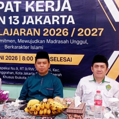 Mantapkan Langkah Menuju Madrasah Unggul, MTsN 13 Jakarta Sukses Gelar Rapat Kerja Tahun 2026