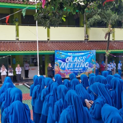 Clasmeeting MAN 7 Jakarta Perkuat Sportivitas dan Karakter Peserta Didik