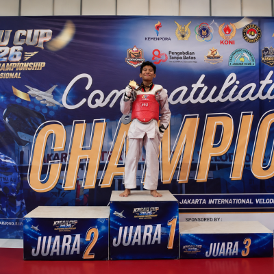 Murid MTsN 14 Jakarta Timur Raih Juara 1 Kasau Cup Taekwondo Championship 2026