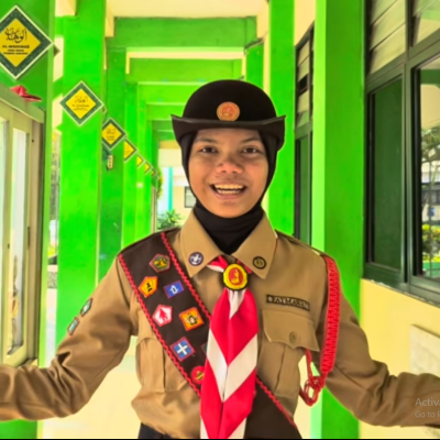 Pramuka MTsN 42 Jakarta Lolos Seleksi Nasional Petugas Upacara HUT Pramuka ke-64