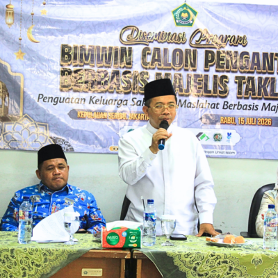 Ketahanan Bangsa Berawal dari Keluarga, Kemenag Perkuat Edukasi Pranikah Berbasis Majelis Taklim