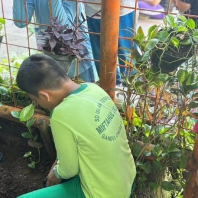 MTsN 2 Jakarta Selatan Tanam Pohon Wujudkan Semangat Ekoteologi
