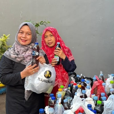 MTsN 2 Jakarta Selatan Galakkan Pengumpulan Minyak Jelantah