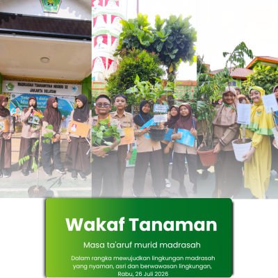 MATAMUDA MTsN 32 Jakarta Selatan Tanamkan Kepedulian Lingkungan