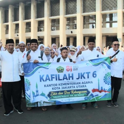 Kankemenag Jakarta Utara Ikuti Zikir dan Doa Kebangsaan, Perkuat Persatuan dalam Keberagaman