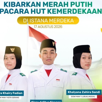 Tiga Siswa Madrasah Terpilih Jadi Paskibraka HUT ke-81 RI di Istana Merdeka