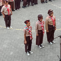 MIN 19 Jakarta Barat Laksanakan Upacara Hari Pramuka ke 58