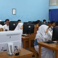Pelaksanaan UAMBN BK MTsN 14 Jakarta Timur Tahun 2019
