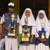 Tim Kepramukaan MTs Negeri 17 Jakarta Meraih Juara Terbaik dari 6 Piala Tingkat Penggalang SMP/MTs se -Jabodetabek