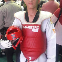 Tegar Bagus Asmoro, Peserta Didik MTsN 32 Jakarta Berprestasi di Kejuaraan Taekwondo Tingkat Nasional Kapolri Cup II 2019