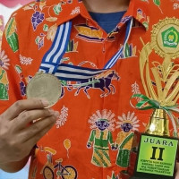 Raih Perak, Rasha Hafizh Persembahkan Medali Untuk Kontingen DKI di Ajang KSM Nasional 2022.