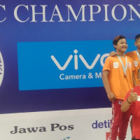 Siswa MTsN 35 Jakarta Sabet Medali Perunggu pada Indonesia Open Aquatic Championship 2018