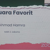 Berawal dari Hobi, Ahmad Hamra Juara Favorit Madrasah Bisa Ngoding tingkat Nasional 